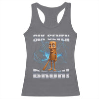 Tung Tung Sahur Six Seven Meme Racerback Tank Top Funny 67 Gen Alpha Gift - Wonder Print Shop