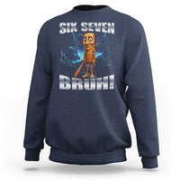 Tung Tung Sahur Six Seven Meme Sweatshirt Funny 67 Gen Alpha Gift - Wonder Print Shop
