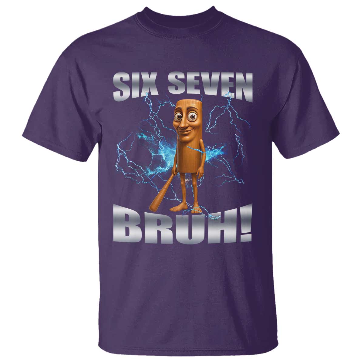 Tung Tung Sahur Six Seven Meme T Shirt Funny 67 Gen Alpha Gift - Wonder Print Shop