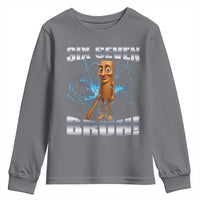 Tung Tung Sahur Six Seven Meme Youth Sweatshirt Funny 67 Gen Alpha Gift - Wonder Print Shop