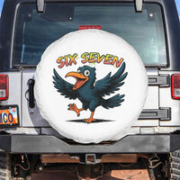 Funny Raven Six Seven Meme Trending Gift Spare Tire Cover - Wonder Print Shop