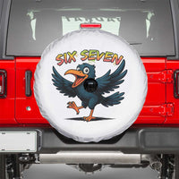 Funny Raven Six Seven Meme Trending Gift Spare Tire Cover - Wonder Print Shop