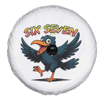 Funny Raven Six Seven Meme Trending Gift Spare Tire Cover - Wonder Print Shop