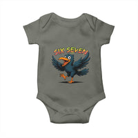 Funny Raven Six Seven Meme Trending Gift Baby Onesie - Wonder Print Shop