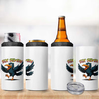 Funny Raven Six Seven Meme Trending Gift 4 in 1 Can Cooler Tumbler - Wonder Print Shop