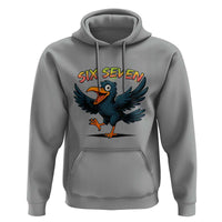Funny Raven Six Seven Meme Trending Gift Hoodie - Wonder Print Shop