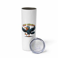 Funny Raven Six Seven Meme Trending Gift Skinny Tumbler - Wonder Print Shop