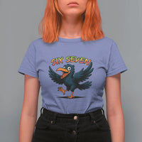 Funny Raven Six Seven Meme Trending Gift T Shirt For Women - Wonder Print Shop