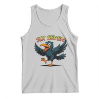 Funny Raven Six Seven Meme Trending Gift Tank Top - Wonder Print Shop