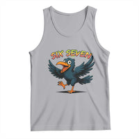 Funny Raven Six Seven Meme Trending Gift Tank Top - Wonder Print Shop