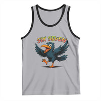 Funny Raven Six Seven Meme Trending Gift Tank Top - Wonder Print Shop