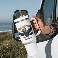 Funny Raven Six Seven Meme Trending Gift Tumbler With Handle - Wonder Print Shop
