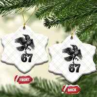 Funny Raven Brainrot Six Seven Meme Gift Ceramic Ornament - Wonder Print Shop