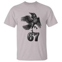 Funny Raven Brainrot Six Seven Meme Gift T Shirt - Wonder Print Shop