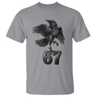 Funny Raven Brainrot Six Seven Meme Gift T Shirt - Wonder Print Shop