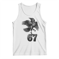 Funny Raven Brainrot Six Seven Meme Gift Tank Top - Wonder Print Shop