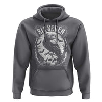 Gothic Raven Brainrot Six Seven Hoodie Gen Z Alpha Gift - Wonder Print Shop