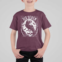 Gothic Raven Brainrot Six Seven T Shirt For Kid Gen Z Alpha Gift - Wonder Print Shop