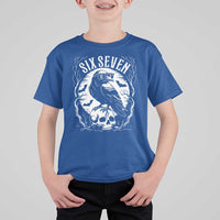 Gothic Raven Brainrot Six Seven T Shirt For Kid Gen Z Alpha Gift - Wonder Print Shop