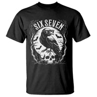 Gothic Raven Brainrot Six Seven T Shirt Gen Z Alpha Gift - Wonder Print Shop