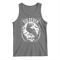 Gothic Raven Brainrot Six Seven Tank Top Gen Z Alpha Gift - Wonder Print Shop