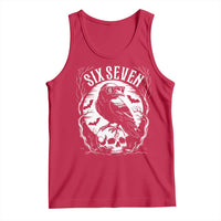 Gothic Raven Brainrot Six Seven Tank Top Gen Z Alpha Gift - Wonder Print Shop