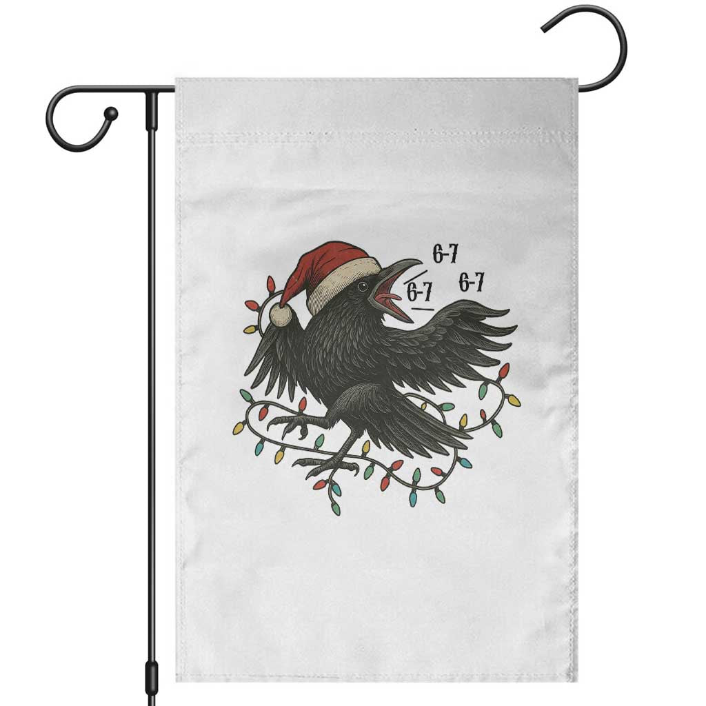 Funny Raven Six Seven Meme Garden Flag Christmas Gift For Gen Z - Wonder Print Shop
