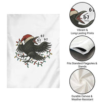 Funny Raven Six Seven Meme Garden Flag Christmas Gift For Gen Z - Wonder Print Shop