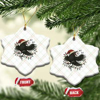 Funny Raven Six Seven Meme Ceramic Ornament Christmas Gift For Gen Z - Wonder Print Shop