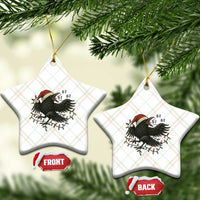 Funny Raven Six Seven Meme Ceramic Ornament Christmas Gift For Gen Z - Wonder Print Shop
