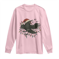Funny Raven Six Seven Meme Long Sleeve Shirt Christmas Gift For Gen Z - Wonder Print Shop