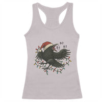 Funny Raven Six Seven Meme Racerback Tank Top Christmas Gift For Gen Z - Wonder Print Shop