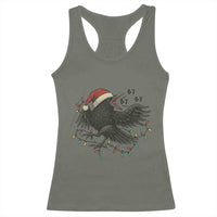 Funny Raven Six Seven Meme Racerback Tank Top Christmas Gift For Gen Z - Wonder Print Shop