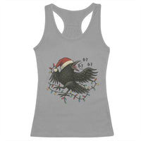 Funny Raven Six Seven Meme Racerback Tank Top Christmas Gift For Gen Z - Wonder Print Shop