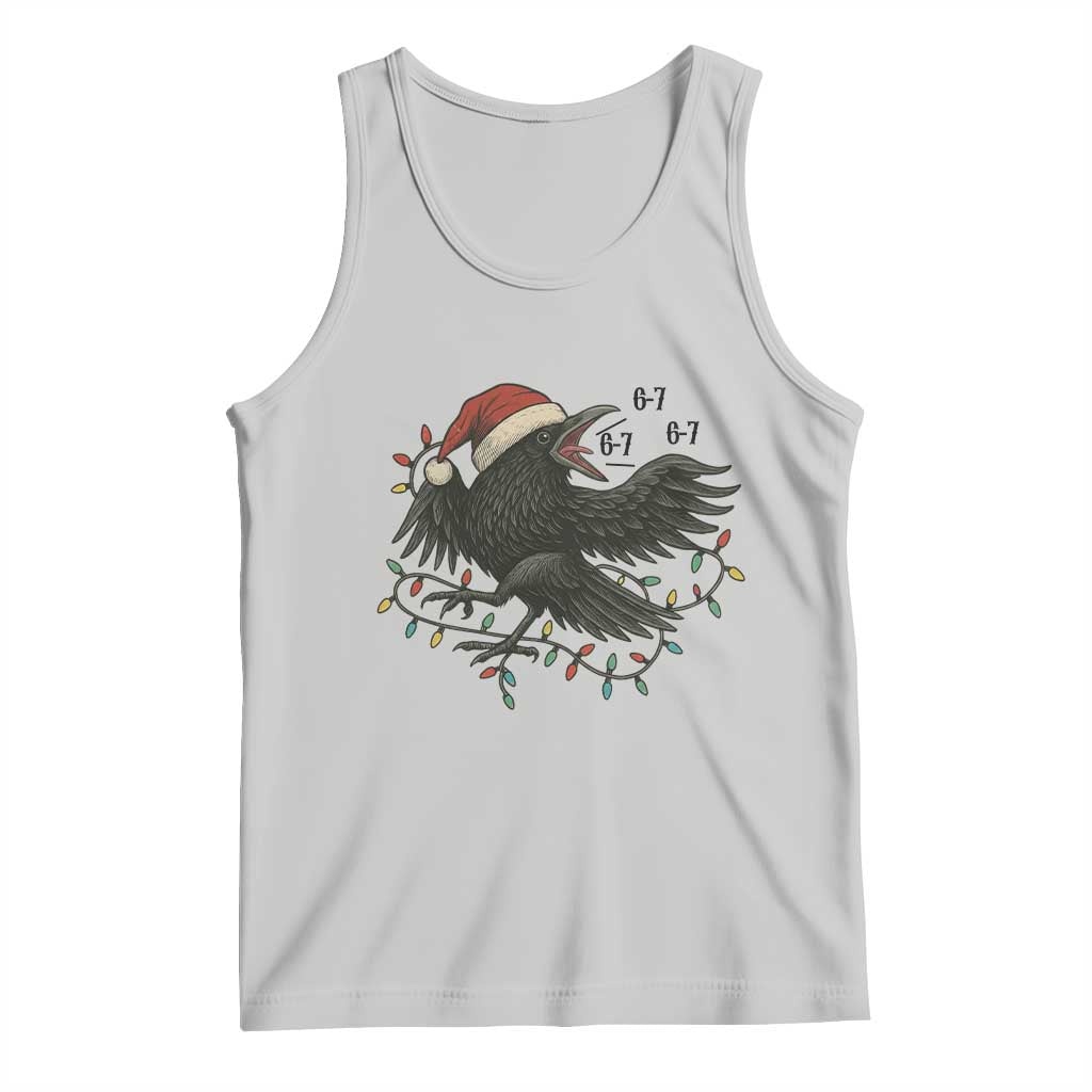 Funny Raven Six Seven Meme Tank Top Christmas Gift For Gen Z - Wonder Print Shop