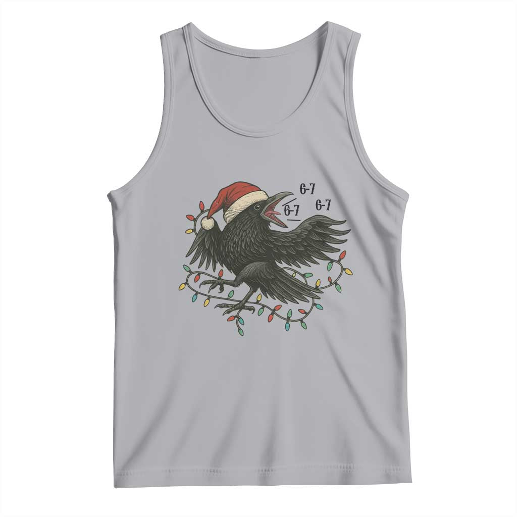 Funny Raven Six Seven Meme Tank Top Christmas Gift For Gen Z - Wonder Print Shop