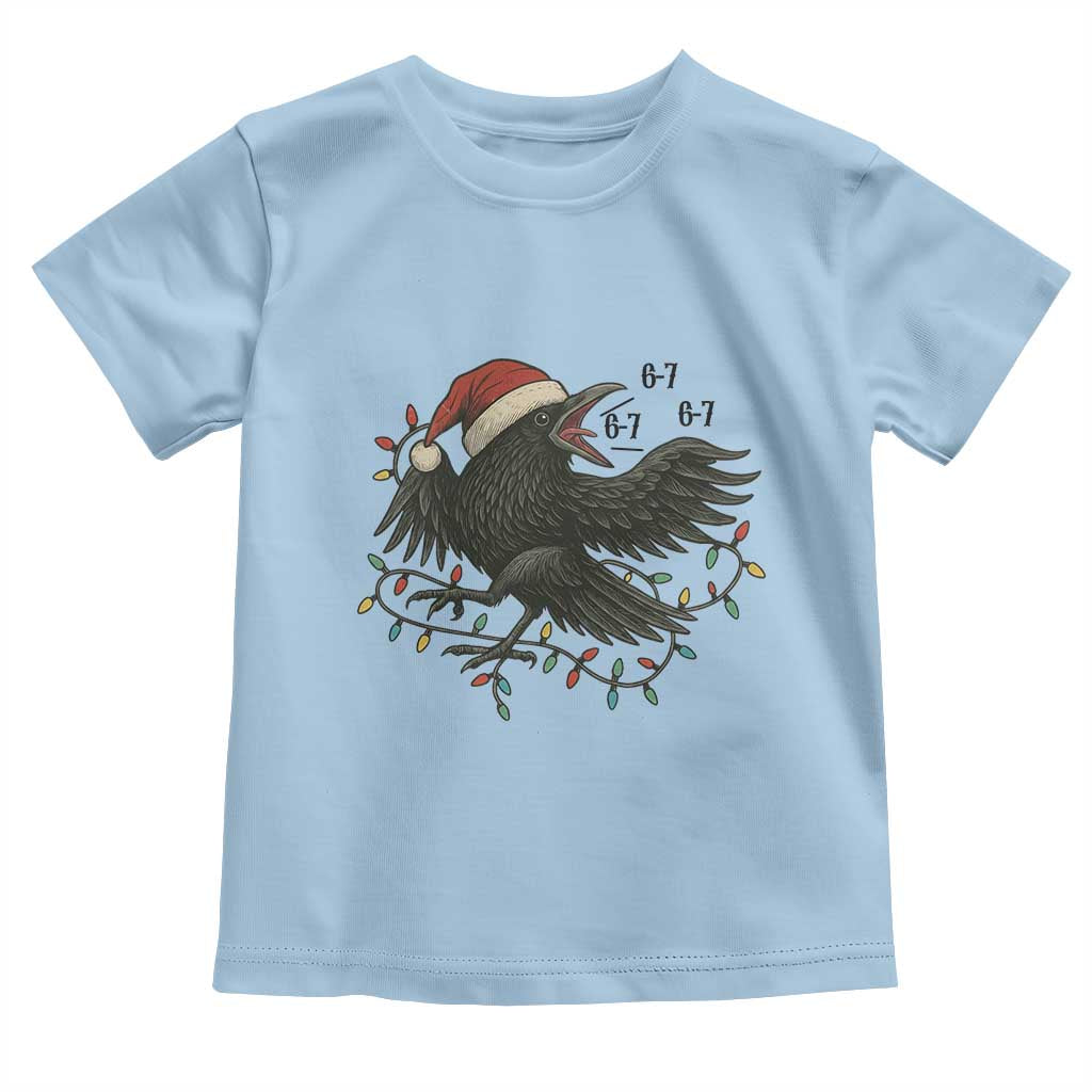 Funny Raven Six Seven Meme Toddler T Shirt Christmas Gift For Gen Z - Wonder Print Shop