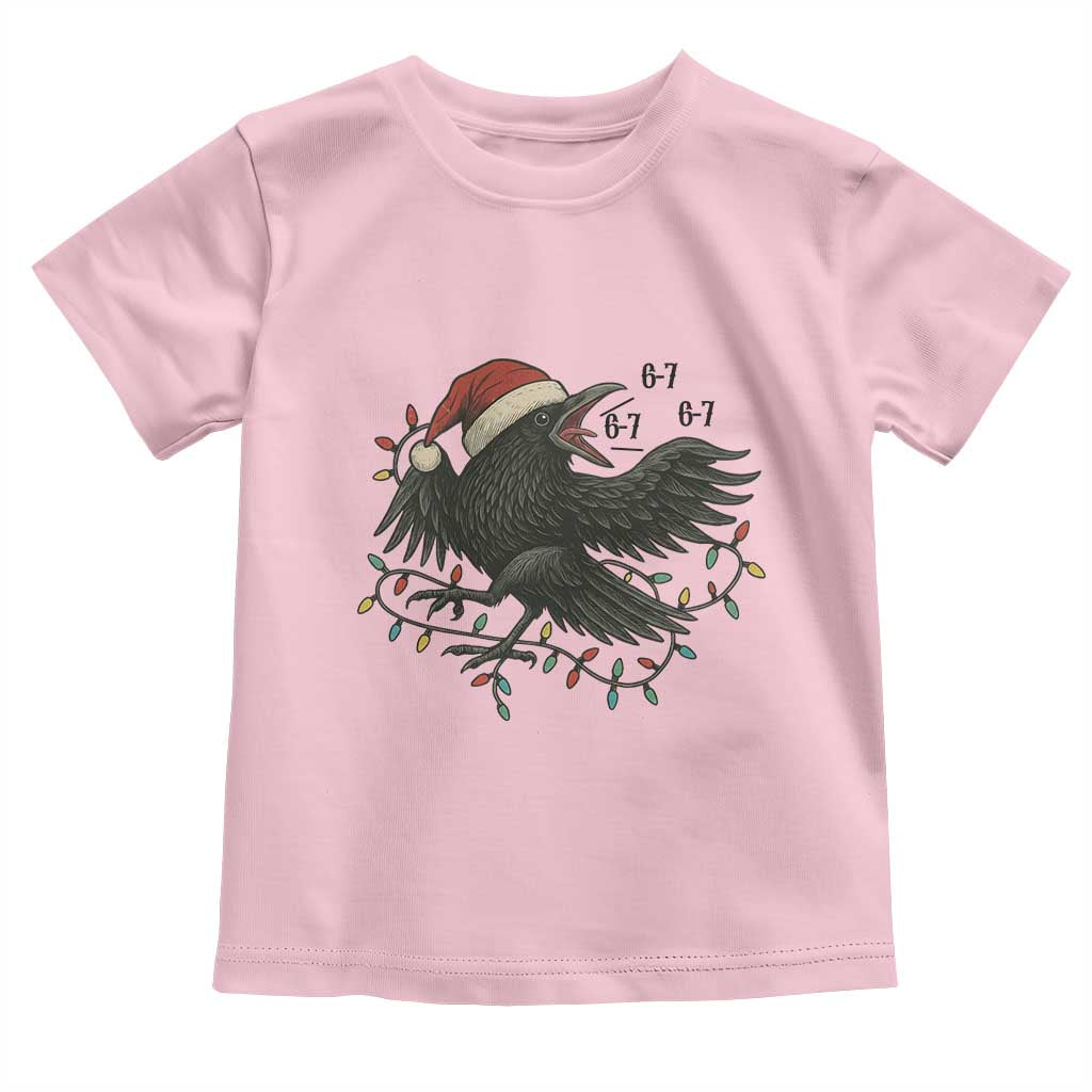 Funny Raven Six Seven Meme Toddler T Shirt Christmas Gift For Gen Z - Wonder Print Shop