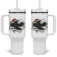 Funny Raven Six Seven Meme Tumbler With Handle Christmas Gift For Gen Z - Wonder Print Shop