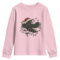 Funny Raven Six Seven Meme Youth Sweatshirt Christmas Gift For Gen Z - Wonder Print Shop