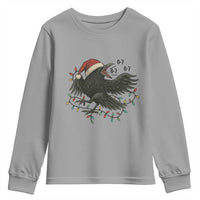 Funny Raven Six Seven Meme Youth Sweatshirt Christmas Gift For Gen Z - Wonder Print Shop