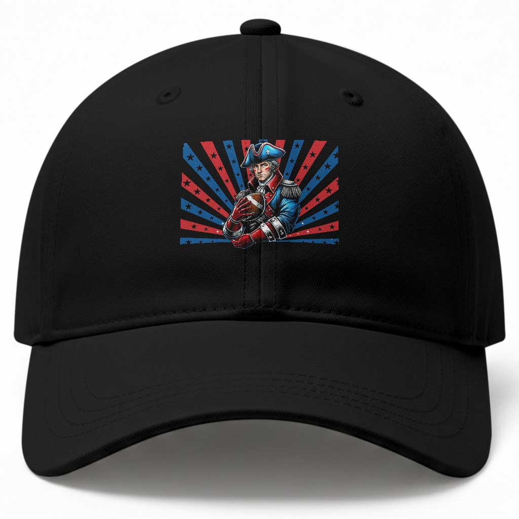 Vintage George Washington Football Baseball Cap NE Pride Gift