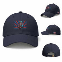 Vintage George Washington Football Baseball Cap NE Pride Gift
