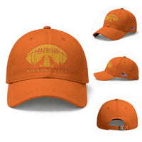 Football Lover Gift Baseball Cap Midwest Wolf Spirit