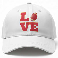 Love Midwest Football Baseball Cap Gift For Football Fans