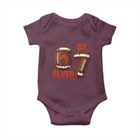 American Football Six Seven Meme Baby Onesie Funny Gen Z Alpha Gift