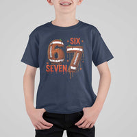 American Football Six Seven Meme T Shirt For Kid Funny Gen Z Alpha Gift