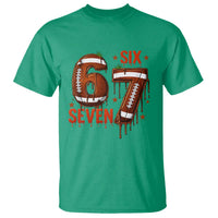 American Football Six Seven Meme T Shirt Funny Gen Z Alpha Gift