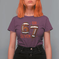 American Football Six Seven Meme T Shirt For Women Funny Gen Z Alpha Gift