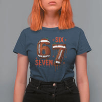 American Football Six Seven Meme T Shirt For Women Funny Gen Z Alpha Gift